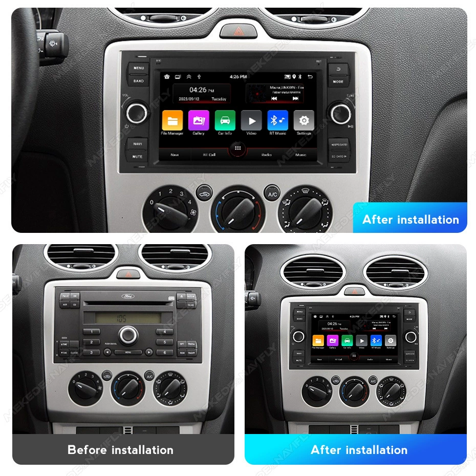 [跨境供应Ford Focus Max Kuga Fiesta Fusion 经典福克斯安卓导航]