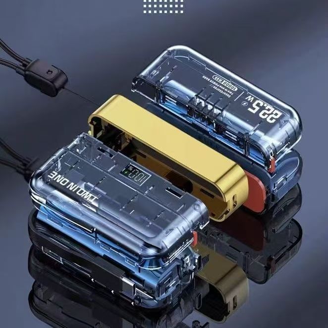 二合一磁気吸引分離式急速充電大容量取り外し可能なセルフケーブル20000ミリアンペア携帯充電宝|undefined