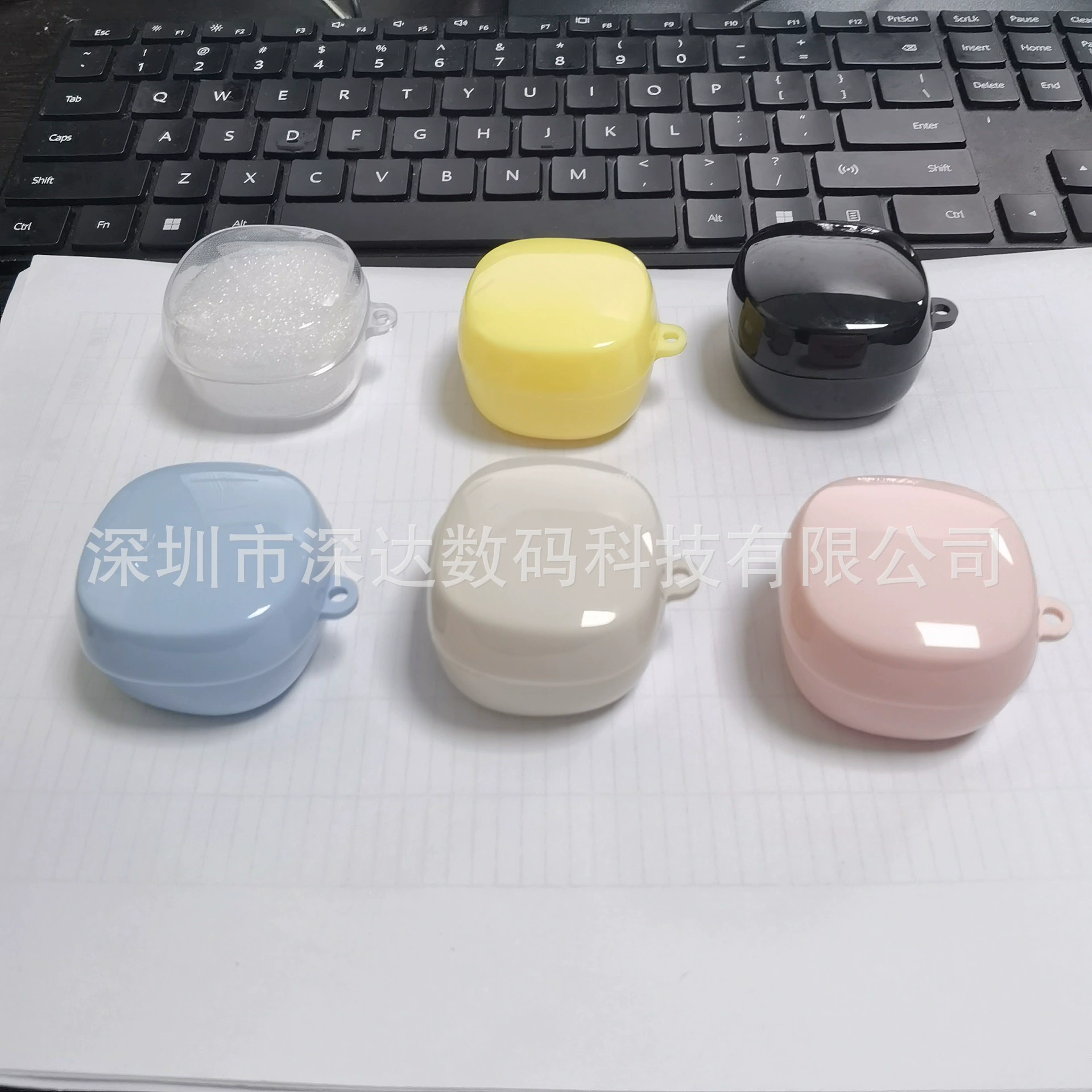 Совместимые наушники, белый защитный чехол, bluetooth, E17, E19