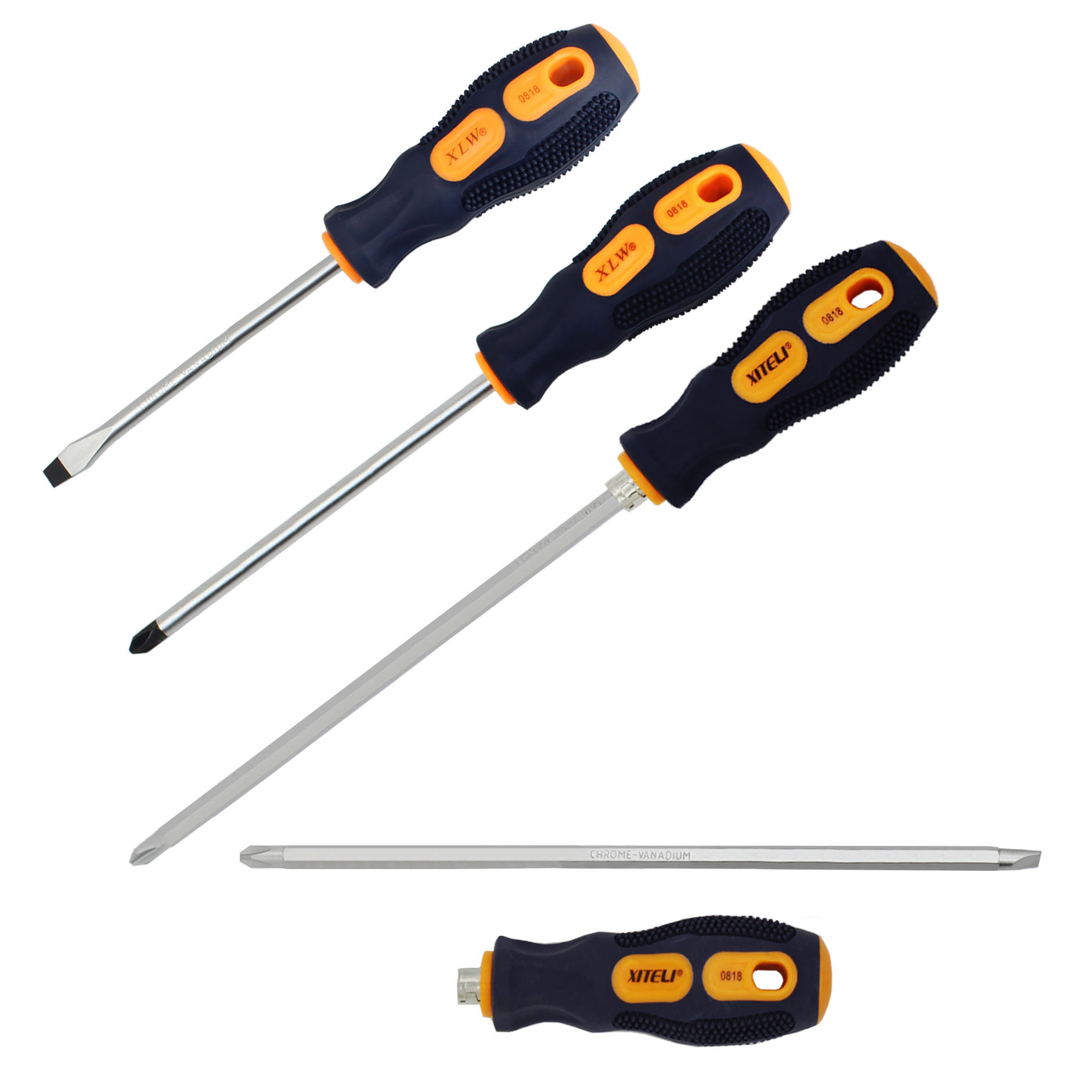 Hogar Cruz-palabra destornillador magnético herramienta de reparación extraíble de reemplazo único destornillador británico de doble propósito