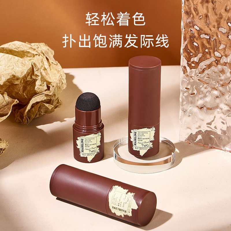 Manufacturer cross-border hairline powder cream shadow contouring pen natural shadow powder hairline pen eyebrow powder eyebrow thrush