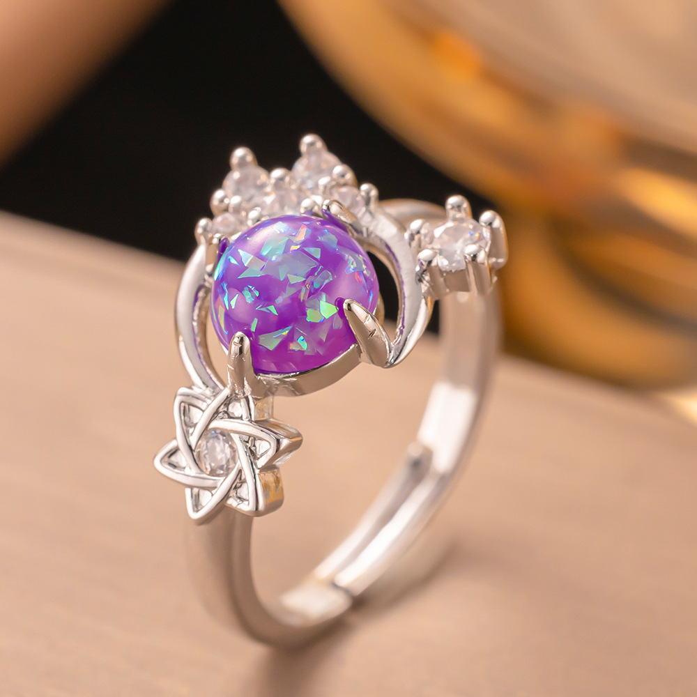 8g Weight Zircon Inlay Material Open Rings Classification 1 Piece Quantity Daily Occasion Copper Material Heart Shape, Bow Knot Pattern All Seasons Season Women's Gender Elegant Style Waterproof Non Tarnish Craft PVD Coated Real Gold Plated Heart Shape Bow Knot 304 Stainless Steel Elegant Glam Waterproof Non Tarnish Open Rings 3