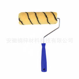 工厂批发8寸虎皮涤纶滚筒刷可拆卸墙壁涂刷工具乳胶漆涂料
