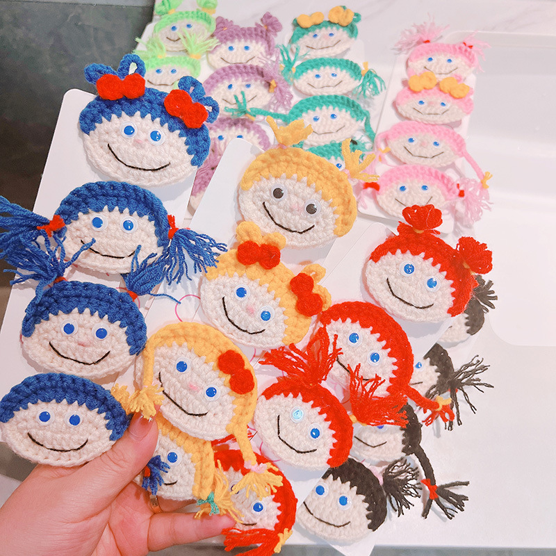 Simple Style Doll Mixed Materials Handmade Hair Clip 1 Piece display picture 48