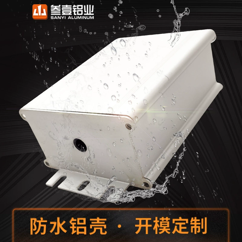 71*39 алюминиевая коробка Светодиодный водонепроницаемый блок питания Корпус привода Алюминиевый корпус Корпус из алюминиевого сплава Корпус переключателя питания