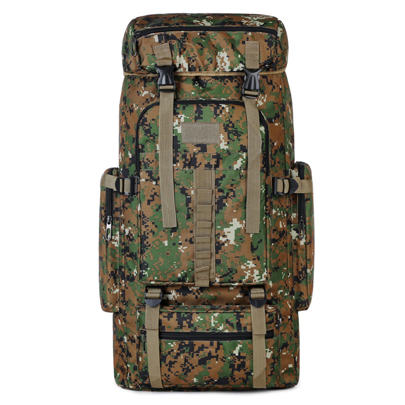 Al aire libre de gran capacidad Oxford desgaste bolsa de montaña trekking expandible mochila de picnic camping mochila