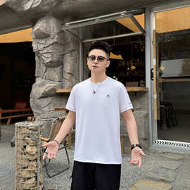 ss516-28    男装 云朵皱170g圆领百搭短袖T恤