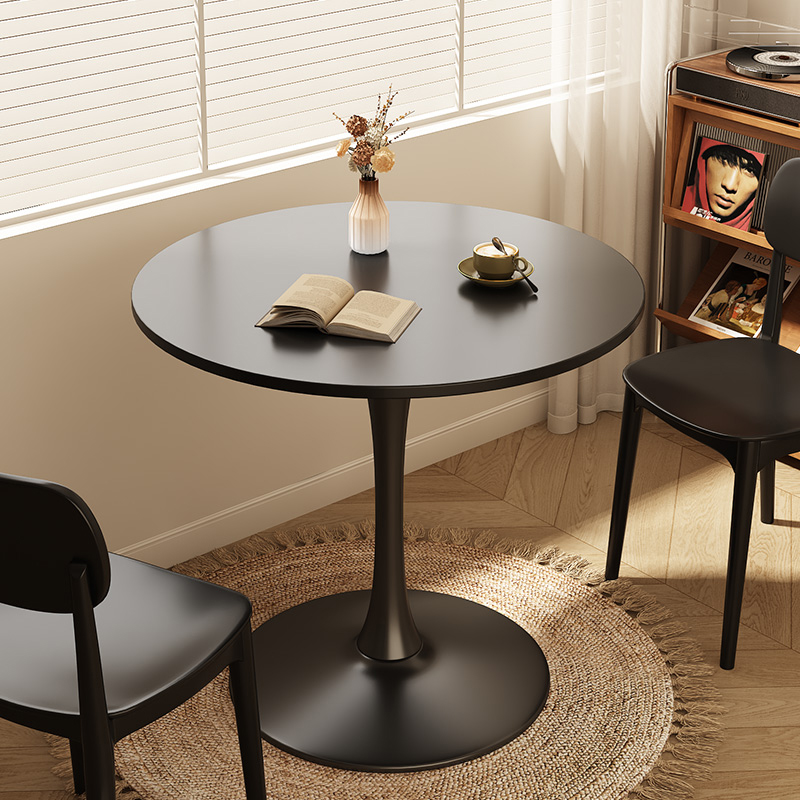 Balcony Leisure Small Round Table, Home Round Dining Table, Living Room Coffee Table, Side Table, Negotiation Table, Commercial Coffee Table 3