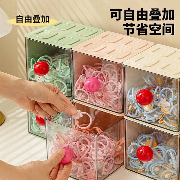 Dopamine desktop storage box with handle drawer type medicine…