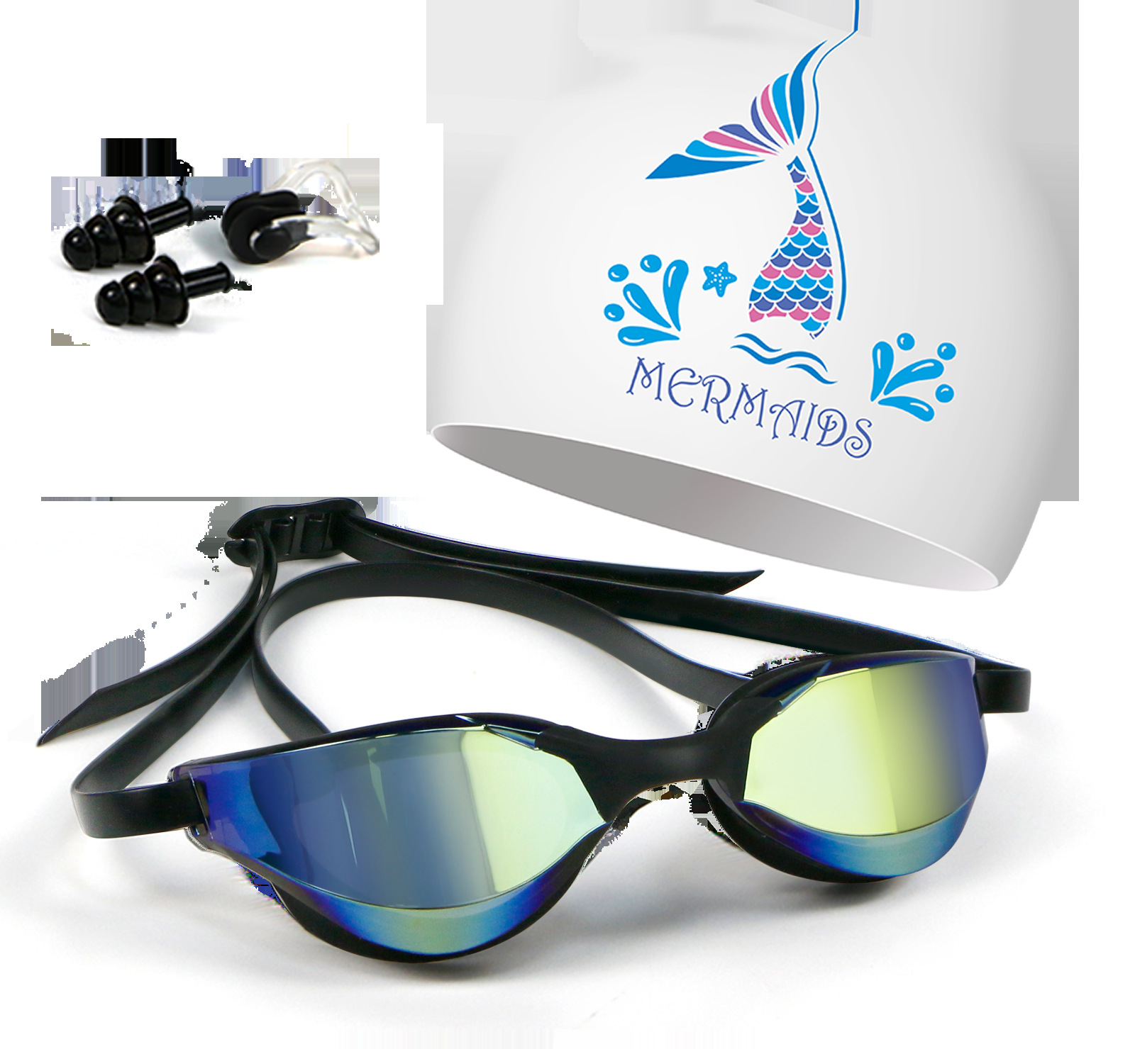 Sombrero de natación de silicona para adultos unisex aumenta la protección solar no estrangula la cabeza profesional de entrenamiento impermeable sombrero de natación fábrica al por mayor