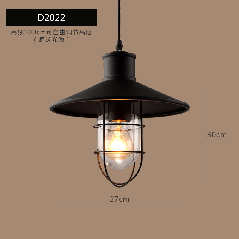 Retro industrial decoración de viento candelabro restaurante oficina café bar tienda simple lámpara de lámpara comercial