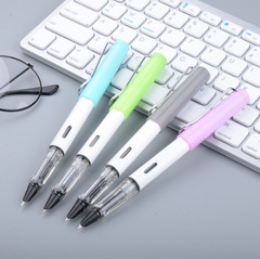 永生塑料小尖學生練字鋼筆 搭配彩色時尚辦公簽名鋼筆可刻字批發