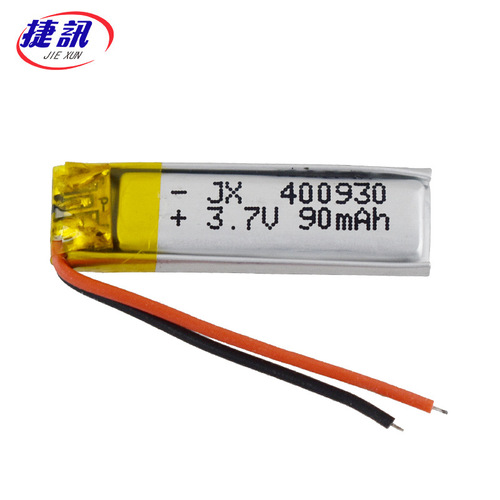 3.7V 400930 90mAh 401030 Selfie Stick Battery, Reading Pen Recording Pen Charging Battery