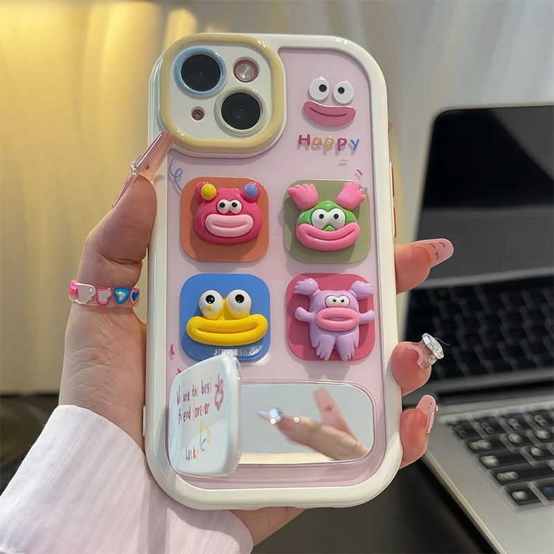 香肠嘴小怪兽支架适用苹果16手机壳iPhone15小米14vivoppo华为p70|undefined