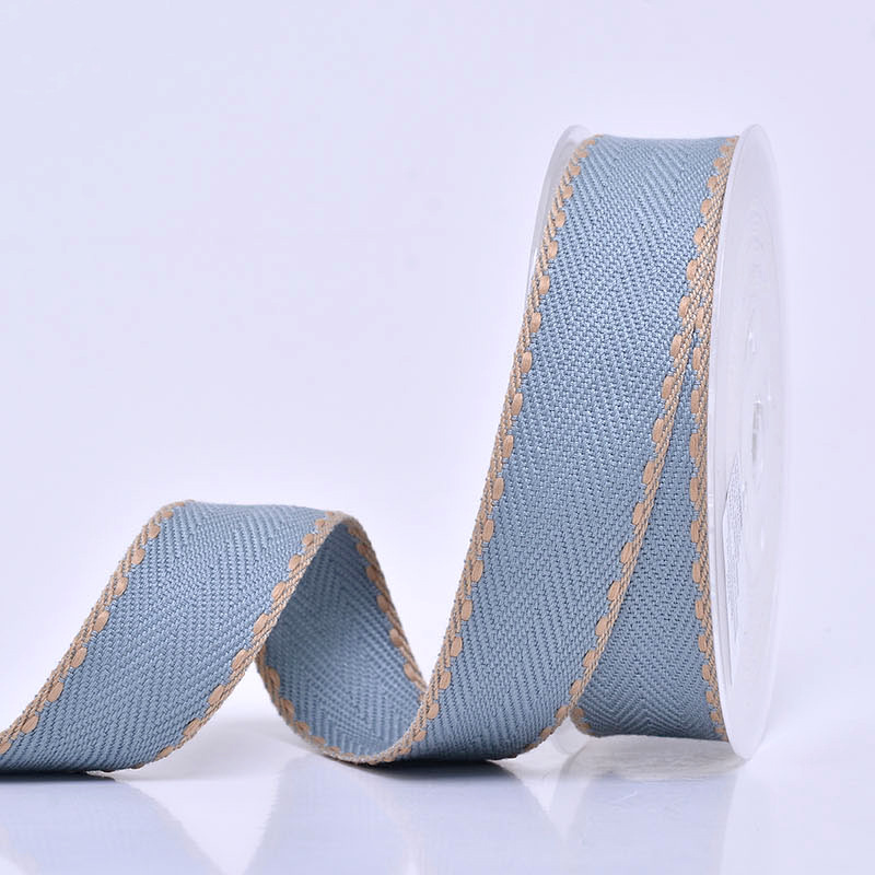 En stock doble palabra puente cinta 24 colores flor decoración hecha a mano DIY accesorios para el cabello Yao Ming puente salto cinta