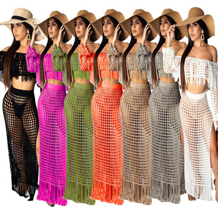 Fiesta Playa Mujeres Sexy Color Sólido Spandex Conjuntos De Pantalones Conjuntos De Pantalones display picture 4