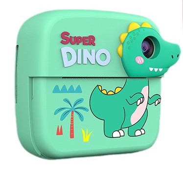 Nuevo A28 fotos de dibujos animados digitales para niños HD doble mini foto impresión de la cámara de regalo para niños