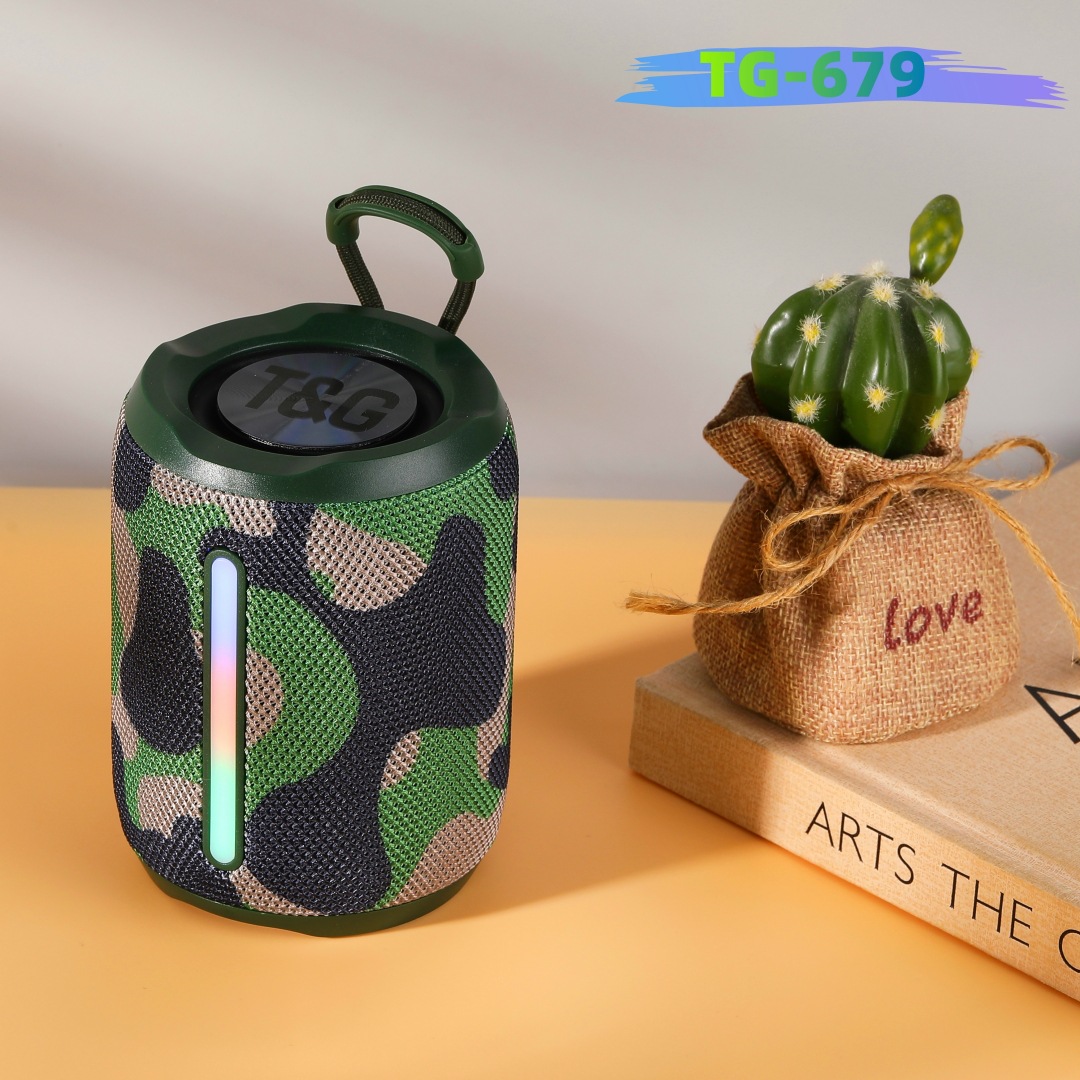 Regalos de comercio exterior transfronterizo TG679 altavoces Bluetooth inalámbricos TWS tarjeta portátil bajo pequeño estéreo al aire libre