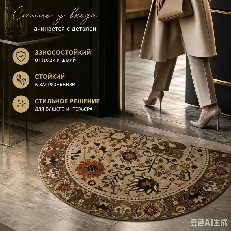 Nordic semi-circular American-style diatomite bathroom mat, entryway doormat, bathroom absorbent foot mat wholesale Nordic semi-circular American-style diatomite bathroom mat, entryway doormat, bathroom absorbent foot mat wholesale