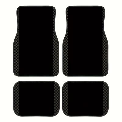 Avtomobil döşəmə paspasları — clean and good care foot mat - cars-17-35454868cm-two-pairs-four-pieces-in-total