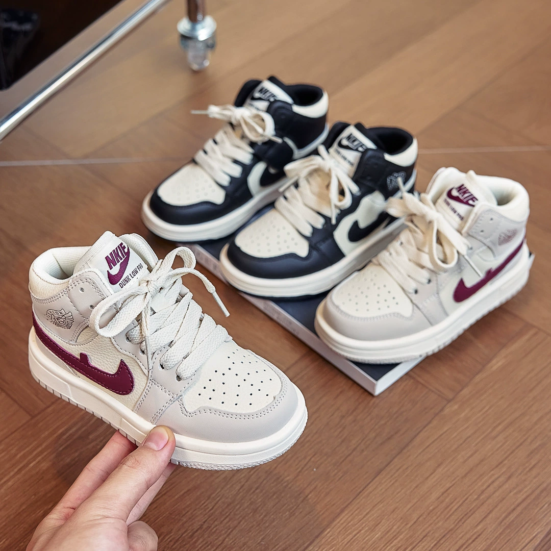 Air Jordan, демисезонная детская спортивная обувь, универсальная обувь для мальчиков, кроссовки
