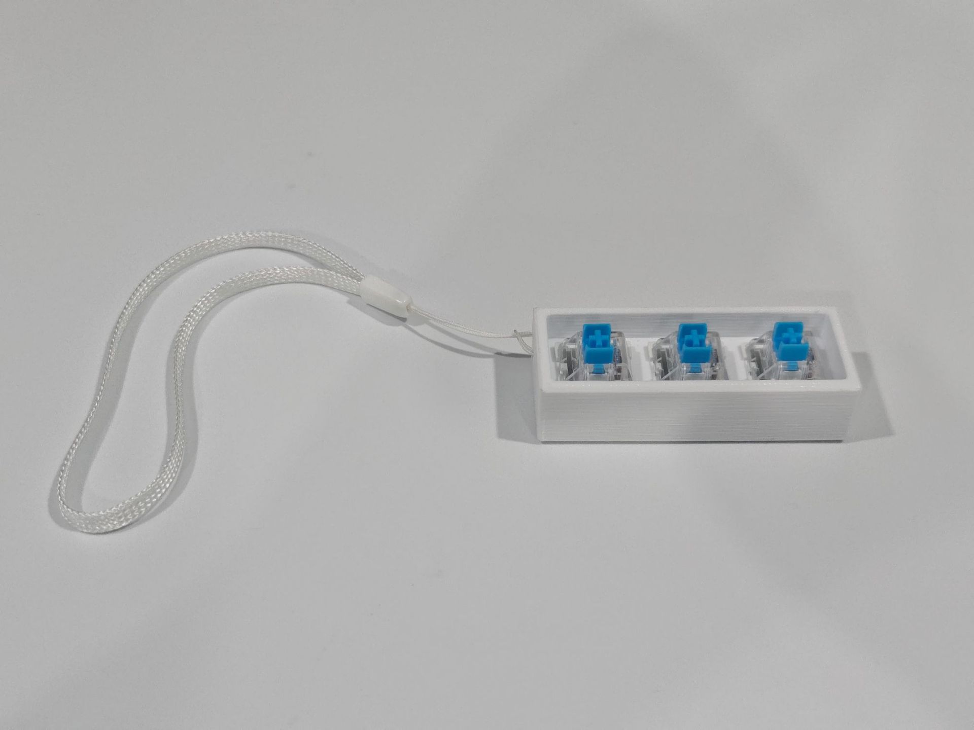 3D打印下沉式底座1键2键4键3键机械减压按键玩具解压钥匙扣试轴器