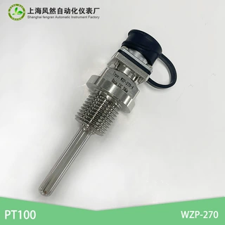 WZP-270-A温度传感器 航空航天专用PT100热电阻四针插头支持定制