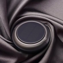 太阳能车载空气净化器小型负离子净化器无线智能汽车用空气净化器