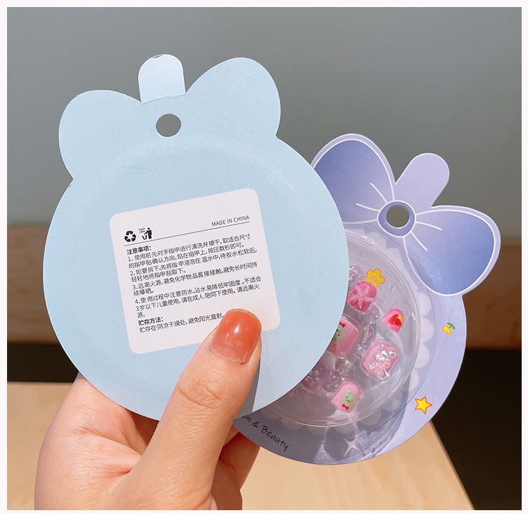 Simple Style Style Simple Style Cartoon Plastic Resin Nail Patches 1 Set