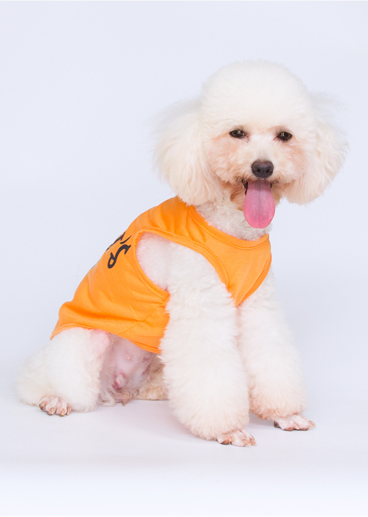 Pet Dog Casual Cotton Letter Pattern Clothes display picture 3