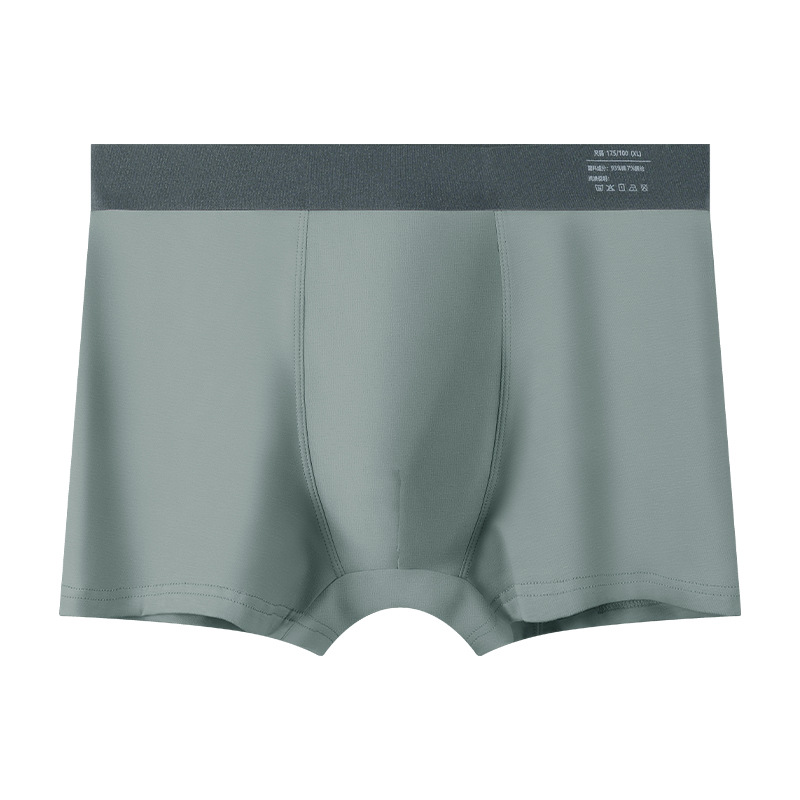 Ropa interior de hombre de algodón de alta elasticidad, sin costuras, calzoncillos de cintura media, estilo fino de verano, suave y agradable para la piel, lote mixto multicolor