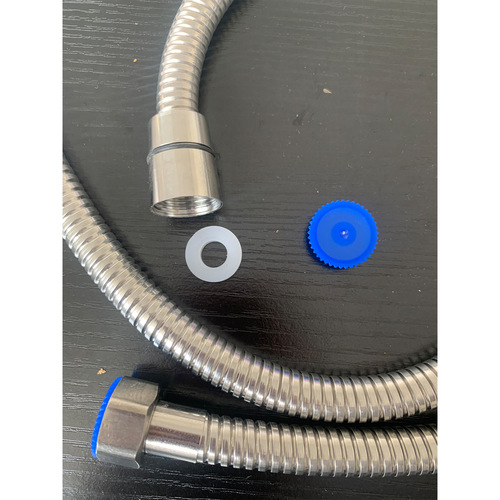 Stainless steel shower hose, soft shower hose, stainless steel 304 screw cap handheld shower rain hose