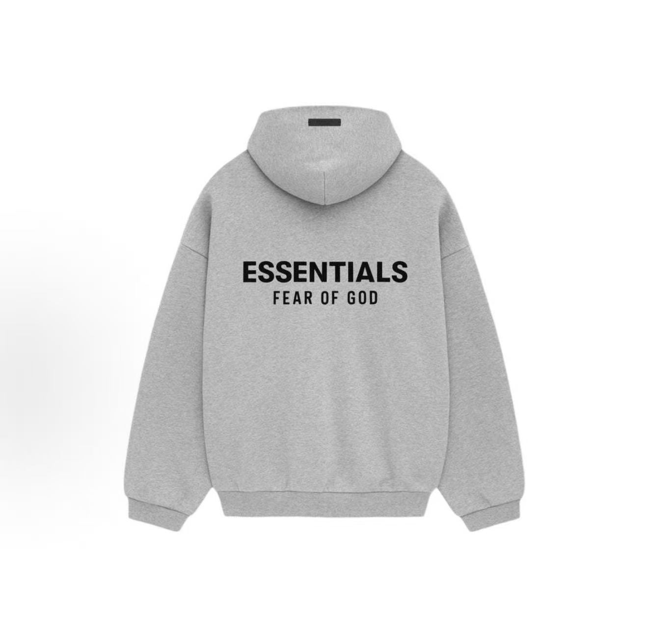 Áo hoodie màu xám sương mù 24 / XS