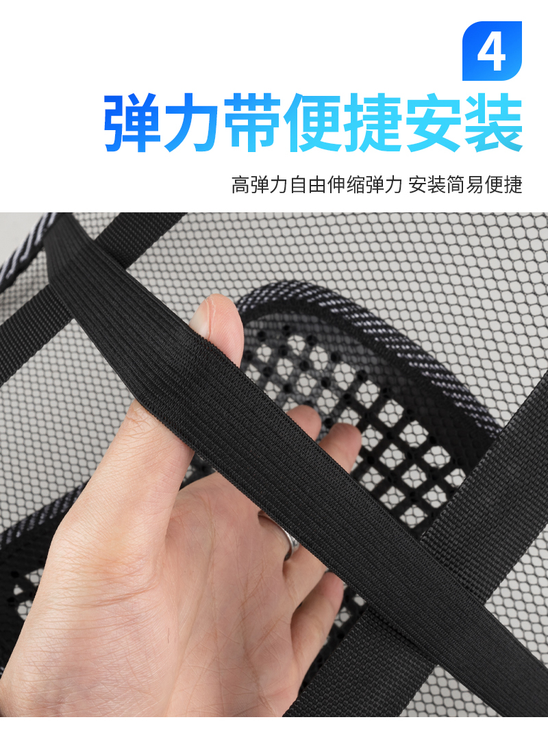 Summer lumbar support cushion, breathable ice silk seat cushion for office, heat-relief waist support cushion, driver's seat cushion, backrest, car accessories