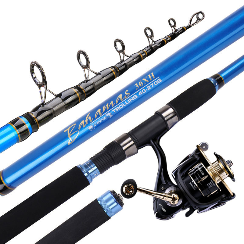 東釣主海杆拋竿遠投竿甩竿錨魚竿輕硬魚竿釣魚竿海竿套裝組合漁具