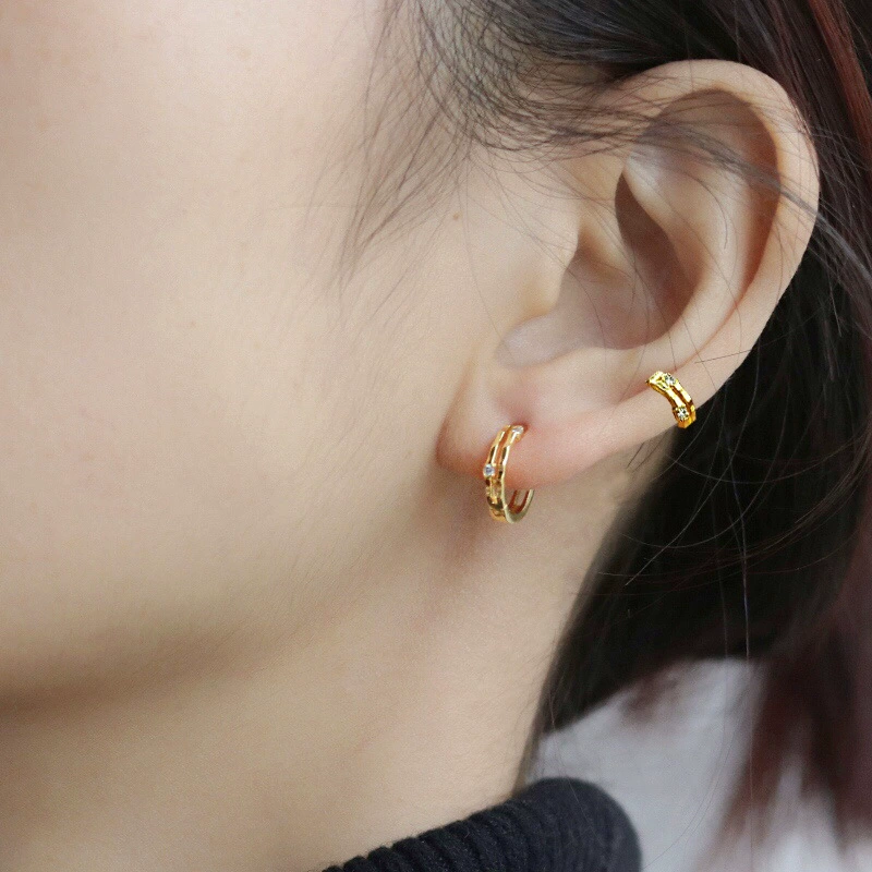 Small earrings, jewelry, 2022 collection