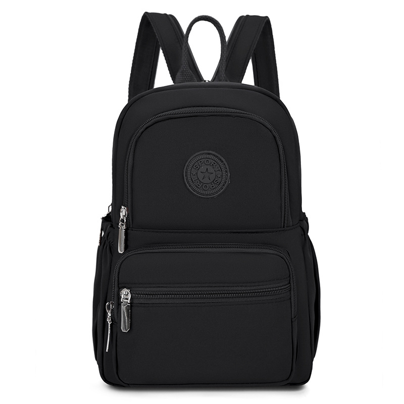 Mochila de mujer coreana versátil, ligera, impermeable y resistente al desgaste, mochila de tela Oxford, fuente transfronteriza, bolso estudiantil Baigou. image 18