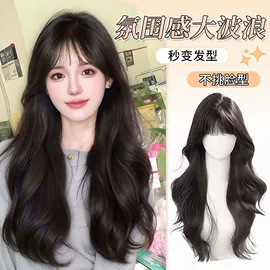 假发长卷发;长直发假发;假发马尾