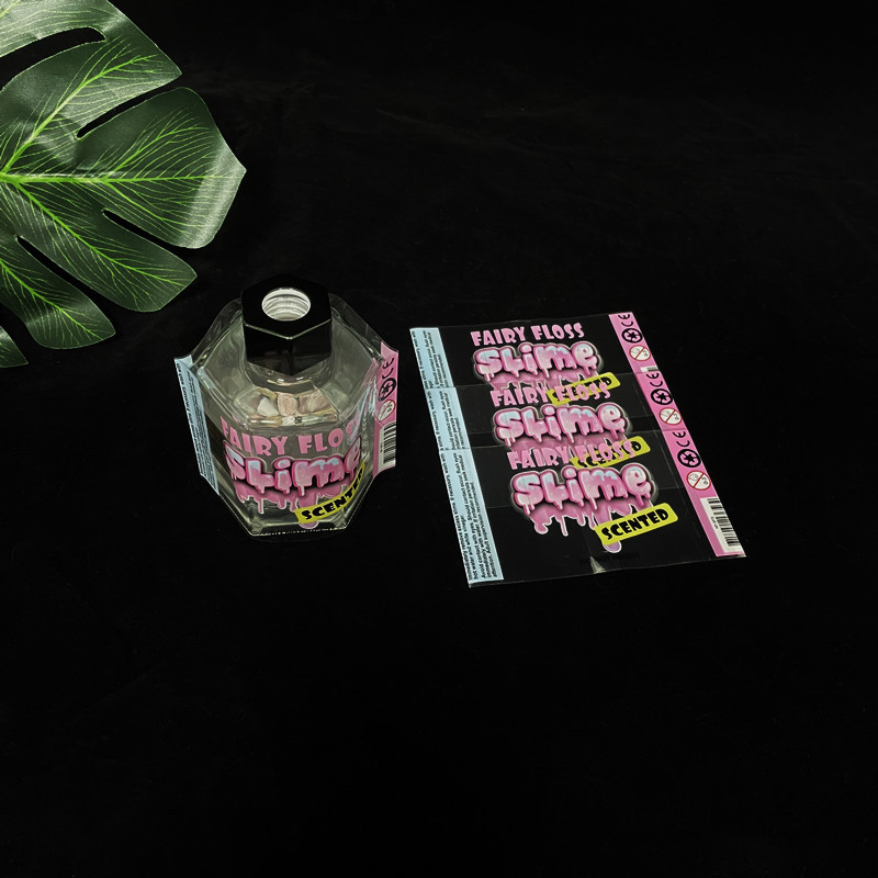 义乌本地厂家PVC/PET玻璃瓶彩印收缩膜香水瓶热标签密封高透明