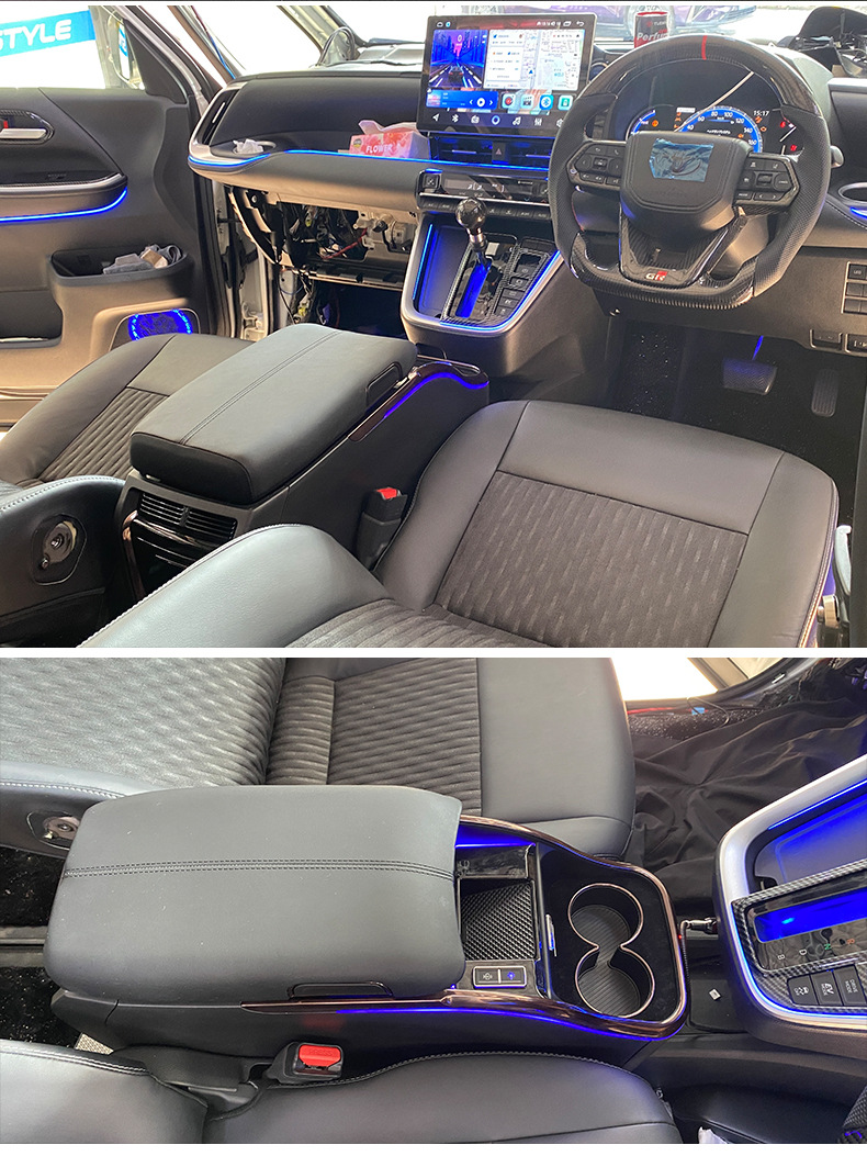 Suitable for Hong Kong and Macau Toyota Noah/Voxy80 90 Series Armrest Box and Honda Stepwgn Jewelry Box Modification
