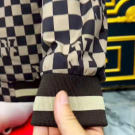 春秋款男士两面穿棒球领夹克外套时尚帅气百搭休闲青年潮流上衣