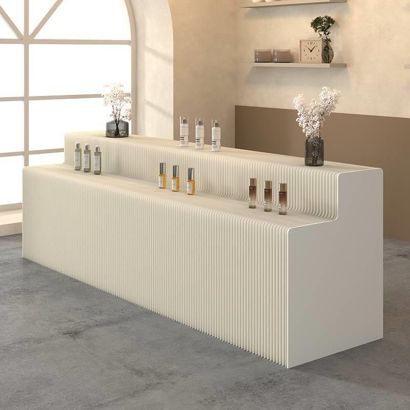 Foldable Island Cosmetic Display Stand Commercial Display Rack Floor-standing Modern Minimalist Office Foldable Island Cosmetic Display Stand Commercial Display Rack Floor-standing Modern Minimalist Office