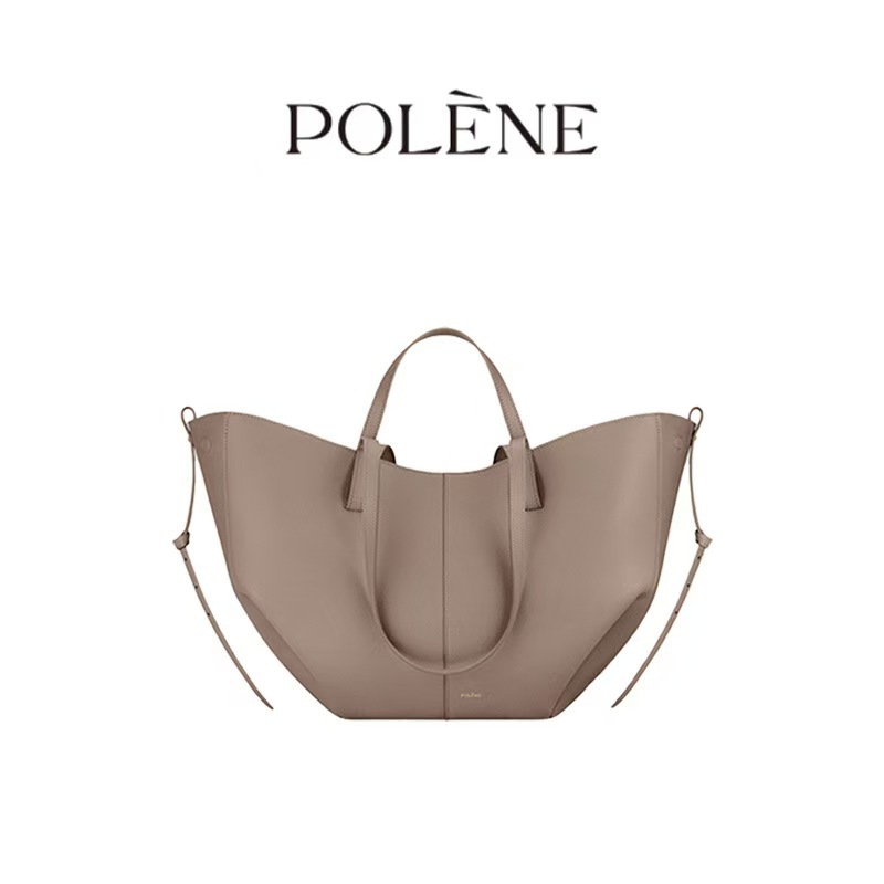 跨境爆款pol波灵恩翅膀包Cyme牛皮水桶包手提包托特大容量通勤女 - Thumbnail 27