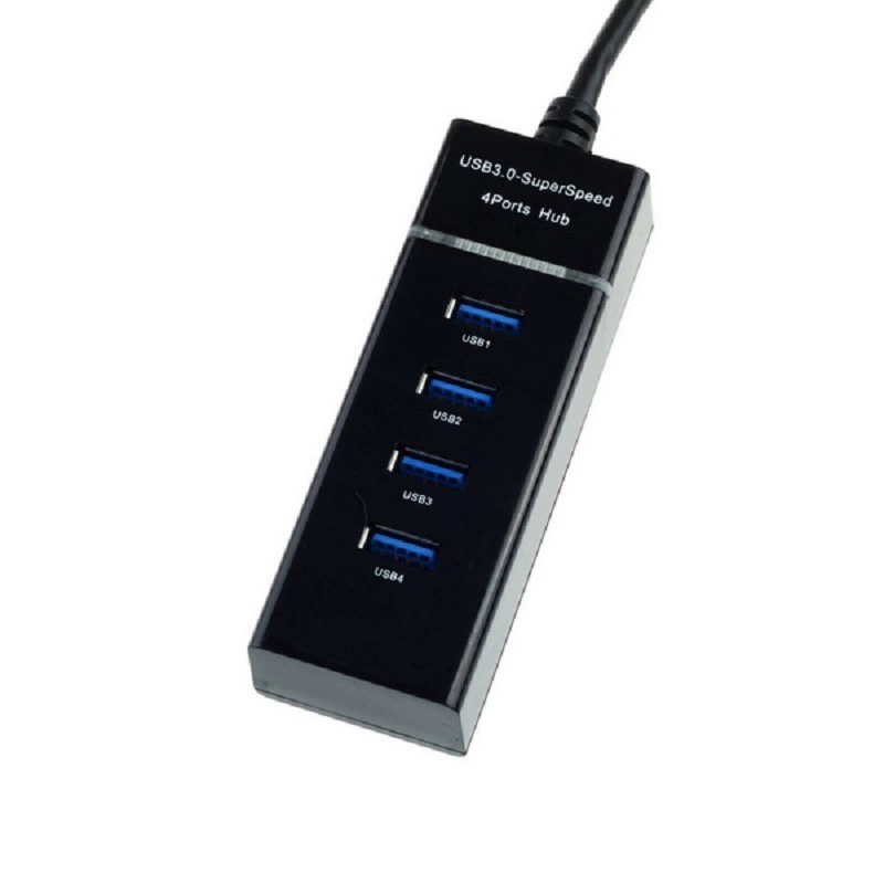 Хаб USB3.0 с четырьмя портами, высокоскоростной интерфейс USB 3.0, может быть оснащён жестким диском на 1 ТБ, один рывок и семь портов