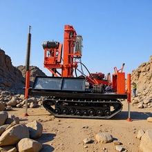 地源热泵打井机 降水井大口径正循环钻机 轮式地源热泵水井钻机