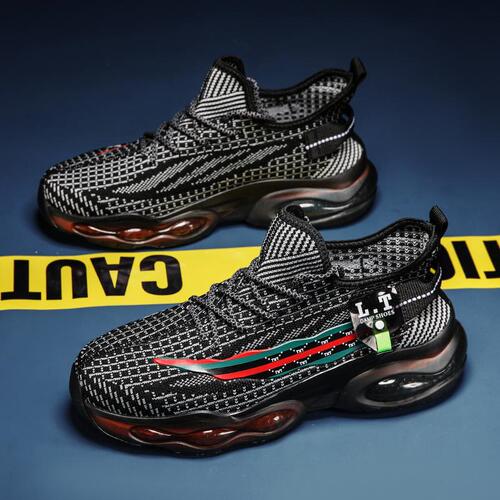 Men's Shoes 2025 Spring Daily Interweave Versatile Comfort Korean Style Mesh Casual Youth Sports Leisure Shoes