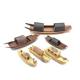 Handmade Boat Model Wooden Farm Fishing Boat Chinese Style Country Cruise Boat Wooden Crafts Micromodel