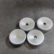 LED小射灯外壳 超薄车铝配件 点光源1W射灯套件 明装车铝数控加工