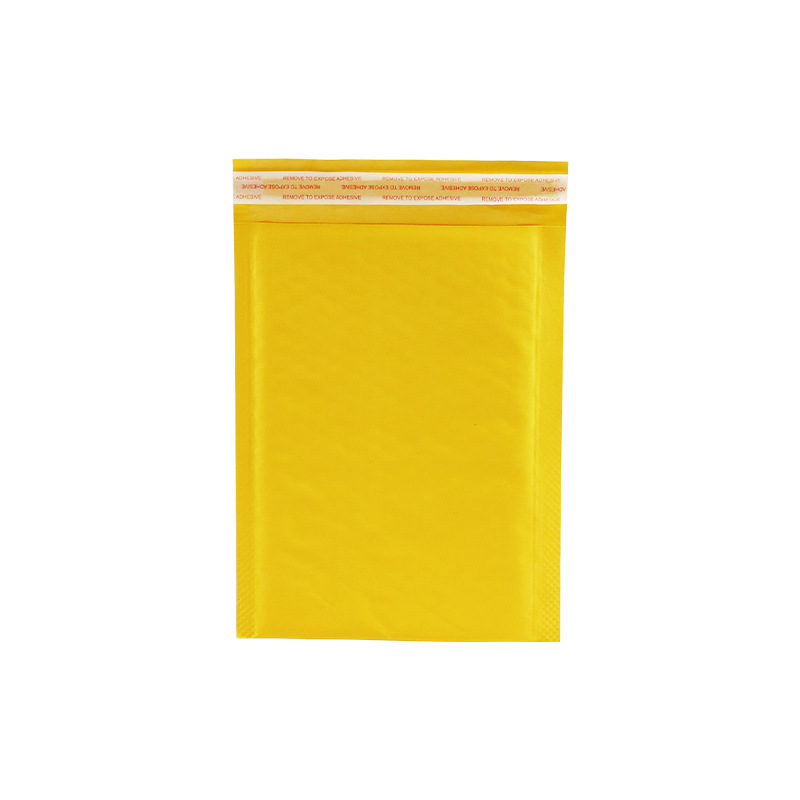[De 100] Bolsa de sobres de papel Kraft color natural Amarillo Blanco Bolsa de burbuja de papel Kraft bolsa Express a prueba de golpes