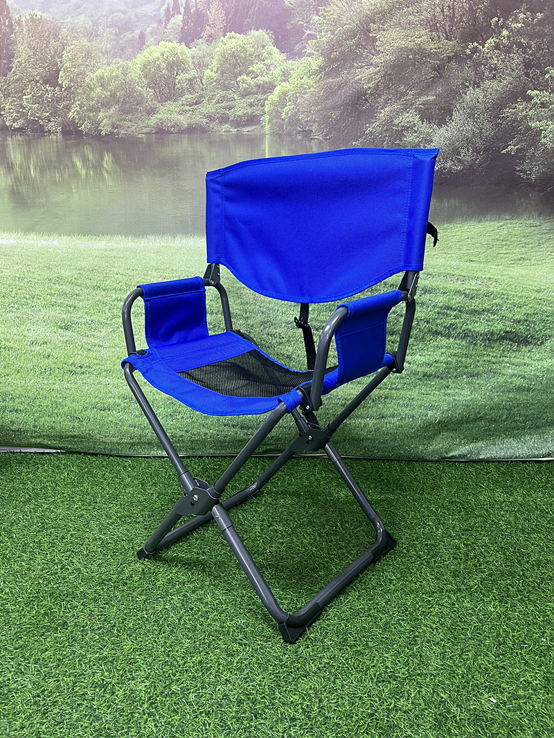 Silla de director plegable simple Silla de pesca de balsa de ocio Silla de pesca Camping Barbacoa Camping Equipo de filmación de automóviles Silla portátil